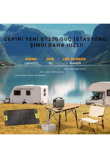 Cepini GT200 75000 Mah Taşınabilir Güç Kaynağı