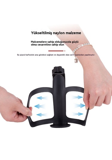 Bisiklet Arabası Su Şişesi Tutucusu-siyah Siyah