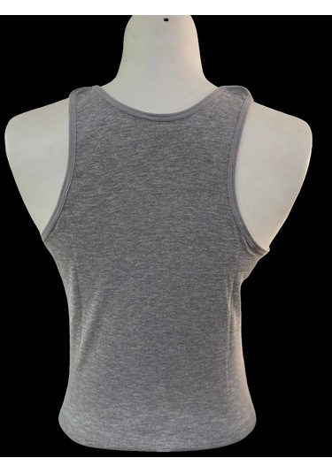 Kolcu Ribana Kadın Kalın Askılı Atlet Kb410-gri Gri