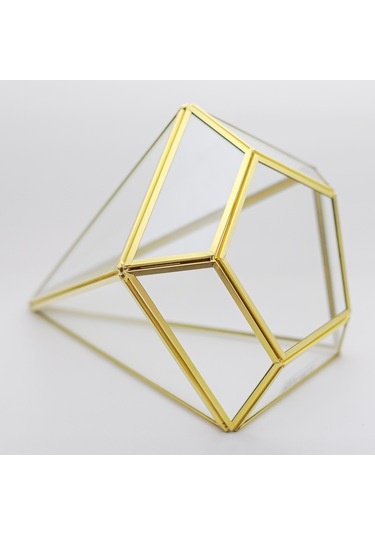 Cam Fanus Geometrik Teraryum Diamond