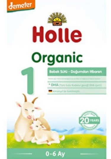 Holle Organik 1 Keçi Sütü Bebek Formülü 400 G 4 Adet