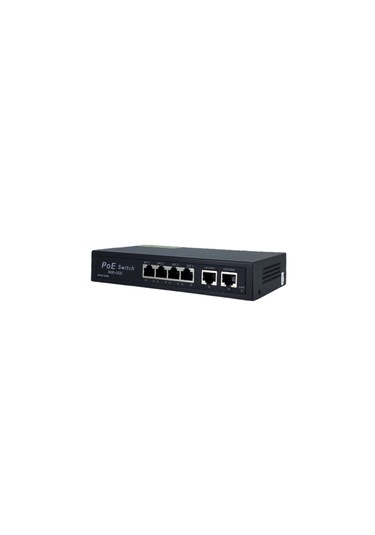 Longline 4 Port Gigabit Poe Switch 2 Uplink + 1 Sfp