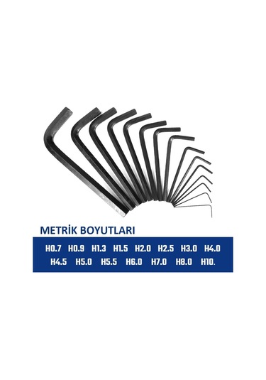 Workpro Wp222018 30 Parça Uzun Boy Cr-v Metrik/inç Profesyonel Allen Anahtar Takımı Fr Wp222018