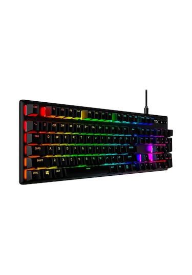 HyperX Alloy Origins PBT HX Red Mekanik Oyuncu Klavye Türkçe