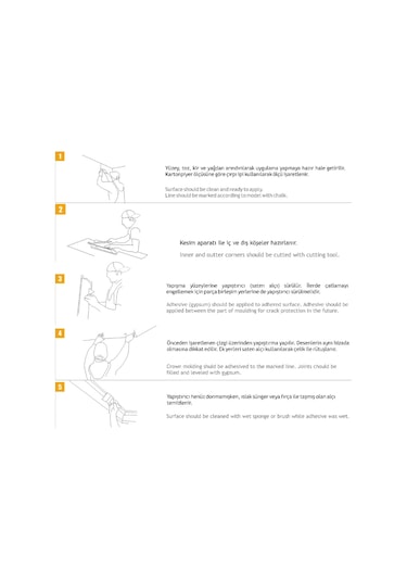 Europiyer Hazır Kartonpiyer Stropiyer 08-Seri