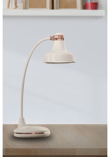 Buffer Dokunmatik 3 Farklı Led Işıklı Çalışma Masası Üstü Lamba -m11 Krem