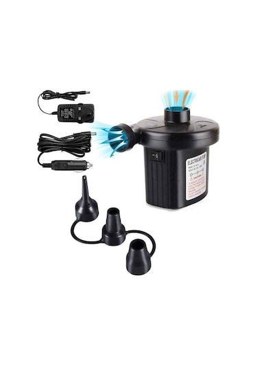 Elektrikli Hava Pompası Şişme Yatak Havuz Vakumlu Poşet Hava Komp