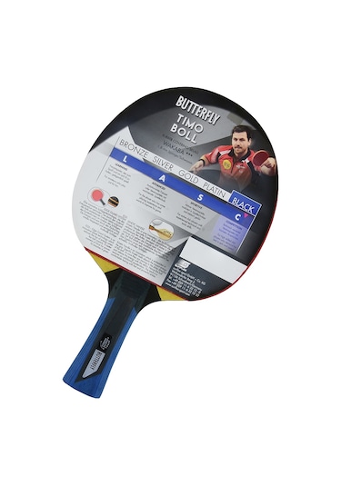 Butterfly 85031 Boll Black ITTF Onaylı Masa Tenisi Raketi