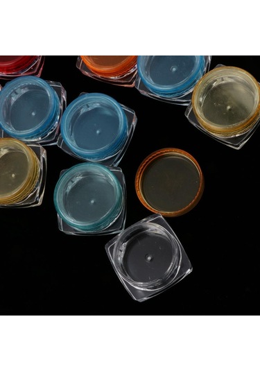 Suntek 20 Parça Doldurulabilir Kozmetik Kavanoz Örnek Makyaj