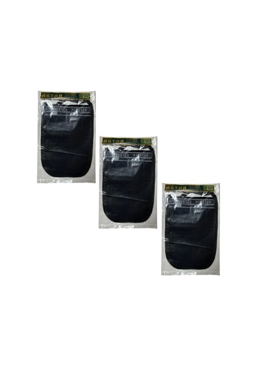 Kese Siyah %70 Floş El Geçmeli 300 Gsm 17 25cm ,3 Adet, Derya Eren