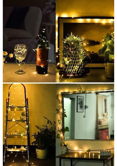 5 Metre Peri Led Işık Mavi Yüksek Kaliteli 3 Fonksiyonlu - Gün Işığı