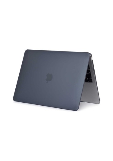 Macbook Uyumlu Air 13.3" M1 A2337 2021 Kılıf Kristal Ön Arka Şeffaf Kapak Td 001