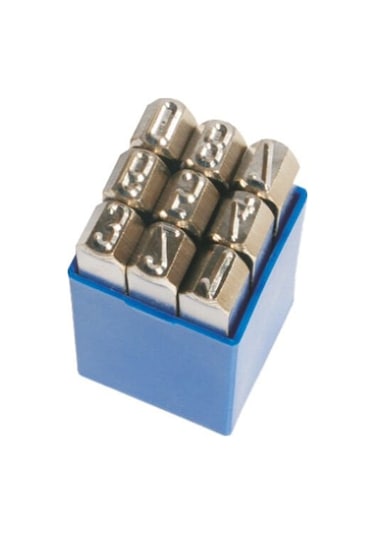 8mm Masus Rakam Takımı Nikel Kaplı