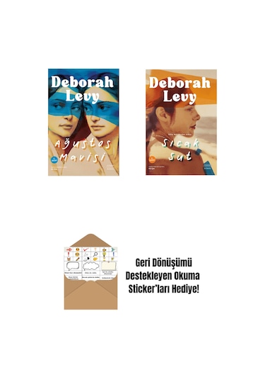 Ağustos Mavisi + Her Şeyi Gören Adam + Okuma Sticker'ları