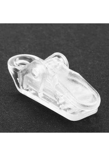 Qingmipy Kamp Tenteği Ve Pergola Sabitleme Krokodil Klampları - Şeffaf Plastik - 20 Adet Paket - Dayanıklı Ve Hafif Diğer