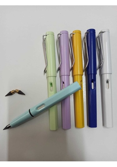 2 Adet Sonsuz Kalem,2adet Yedek Uç Ve Silgi, Bitmeyen Kalem, Uzun Ömürlü Kurşun Kalem, Çizim Kalemi