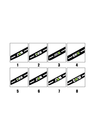Mufunye Bmw 3/5/7 Serisi 2011-2015 F10/f01/e90 F30 F35 F80 F31 Araba Fren Lambası Dekoru - Akrilik Malzeme, Kolay Kurulum, Solmaya Dayanıklı