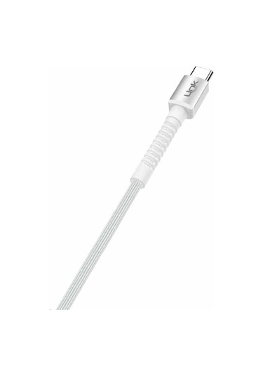 Linktech K552 Type-c Usb 3 A 1 MT Metal Başlı Data Şarj Kablosu