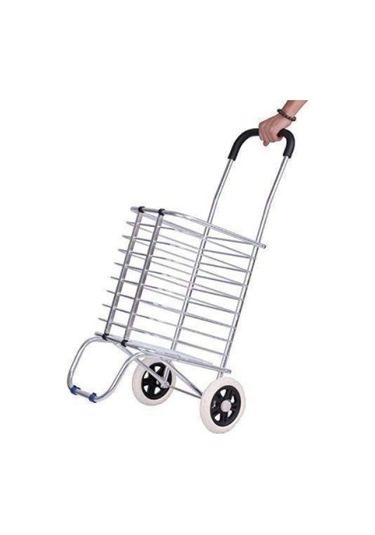 Katlanabilir Taşınabilir Alışveriş Ve Taşıma Arabası Çok Renkli