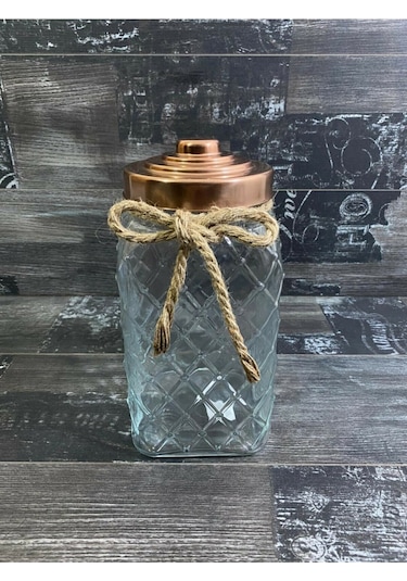 Cooker Lüx Cam Nostalji Serisi Cam Kavanoz 30 Cm Ckr2264