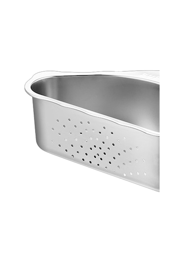 Suntek Lavabo Süzgeci Sepeti Çok Fonksiyonlu Köşe Lavabo