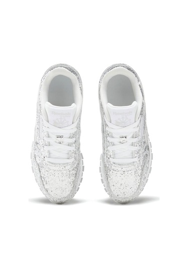 Reebok Classıc Leather Step N' F Gri Kız Çocuk Sneaker Gri-metalık Pembe