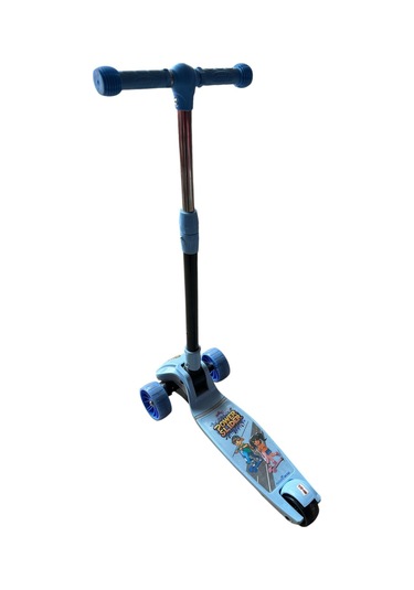 Aliş Power Slider Mavi Çocuk Scooter 2+ Yaş Turuncu