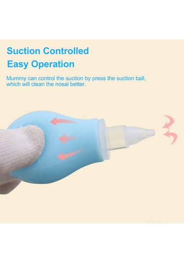 Vkemall Bebekler İçin Yumuşak Ve Etkili Burun Aspiratörü - Güvenli Ve Rahat Kullanım