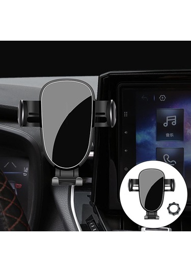 Araba Merkezi Kontrol Sabit Telefon Braketleri Navigasyon Ekran Tutucu Montajı Mg5 2021 2022 Mg7 2023 İçin Only Bracket