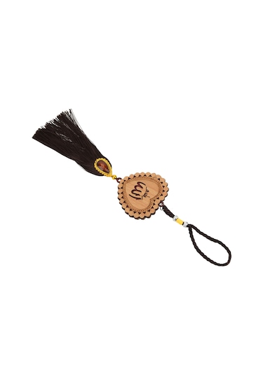 Moveevo Müslüman Araba Süsü - Taklit Ahşap Malzeme İle Dekoratif, Ev Ve Araba İçin Uygun, Ramazan Ve Bayram Hediyesi