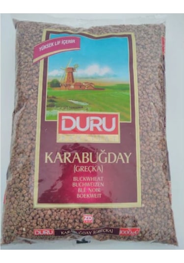 Duru Glutensiz Kavrulmuş Karabuğday 4 x 1 KG