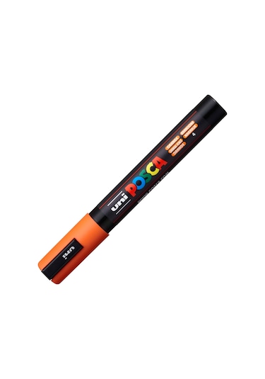 Uni Posca Pc-5M Boyama Markörü 1.8-2.5Mm Turuncu