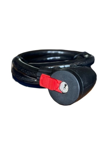 Doras B5000 Anahtarlı Bisiklet / Motorsiklet Kilidi Siyah