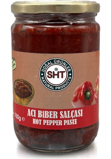 Antep Güneş Kurusu Acı Biber Salçası 700 Gr