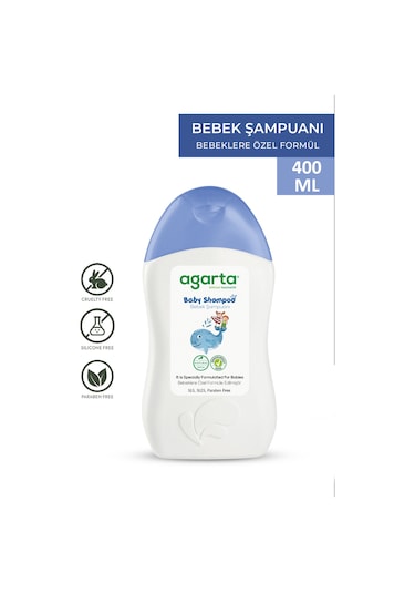 Agarta Erkek Bebek Çocuklarına Özel Bakım Şampuanı 400 ML