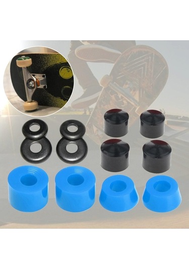 Pazly Suntek Kaykay Burcu Yedek Bardak Yıkayıcı Longboard Mavi Renk Mavi