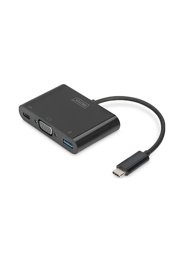 Digitus Da-70854 Usb-C Vga 3 Port Adapter