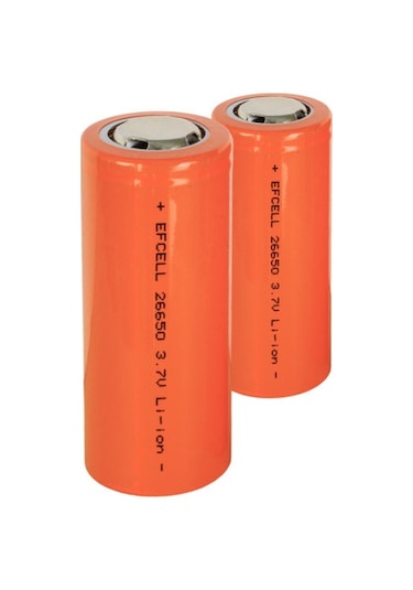 Efcell 26650 3.7 Lityum Pil 4500 Mah