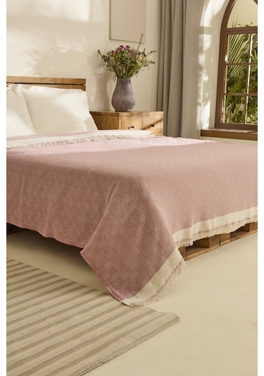 Kaşmir Home Frida Çift Kişilik Pike Rose Rose