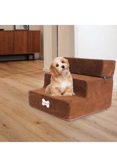 Homyl Yumuşak Köpek Merdiven Merdiveni Kaymaz Çıkarılabilir