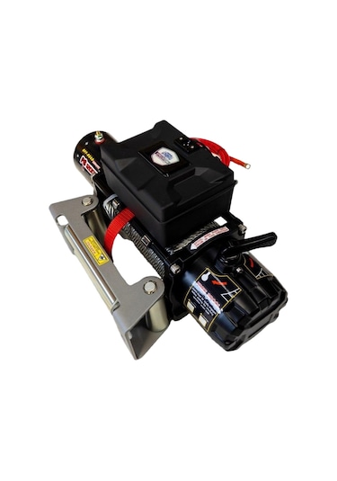 Spechton 12v Elektrikli Vinç Çekici 3.7 Kw Çelik Halat 5500 KG