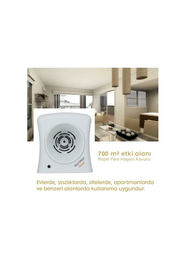 Repel Multipest Fare Haşere Sıçan Akrep Kovucu Cihaz