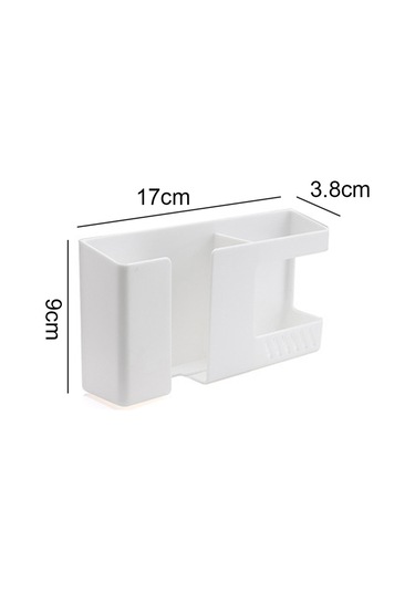 Duvara Monte Telefon Tutucu Ve Veri Kablosu Yuvası B Çok Renkli