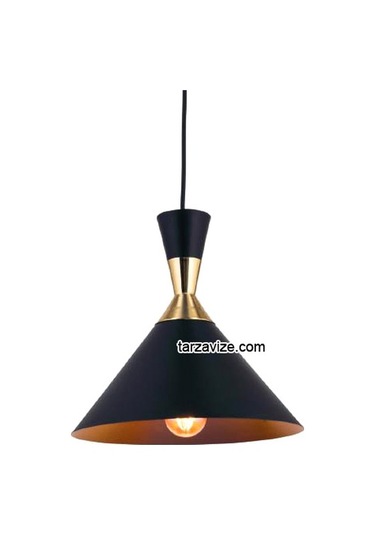 Tarzavize Trt17 Dekoratif Siyah Retro Sarkıt Avize