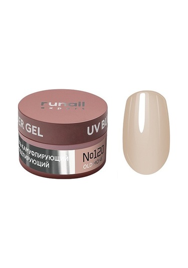 Runail Expert Protez Tırnak Jeli Uv Gel Nude Kum Beji 15gr. 123