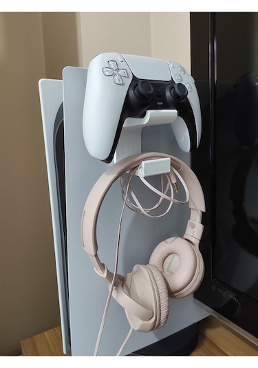 Ps5 Kol Ve Kulaklık Tutucu Aparat, Ps5 Konsol Aparatı
