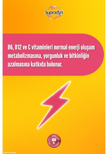 Supradyn Energy Boost Taef 15 Efervesan Tablet