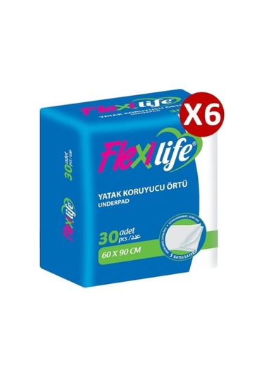 Flexilife Altı Bezi Serme Yatak Koruyucu Örtü 60X90 Cm 30 L