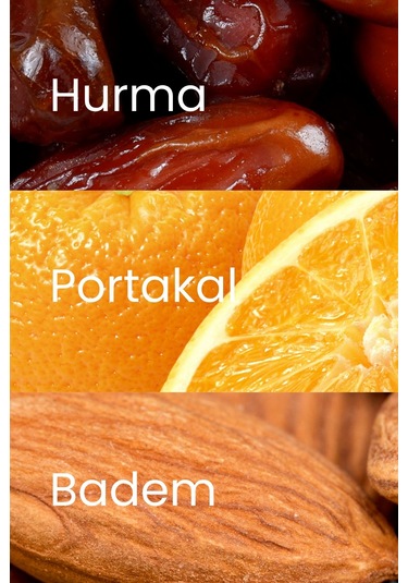 Meyveli Portakallı & Bademli Protein Topları 110gr X3 Adet