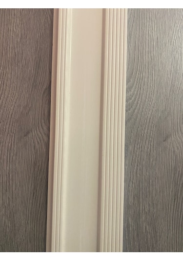 10 Cm Polimer Lake Beyaz Süpürgelik